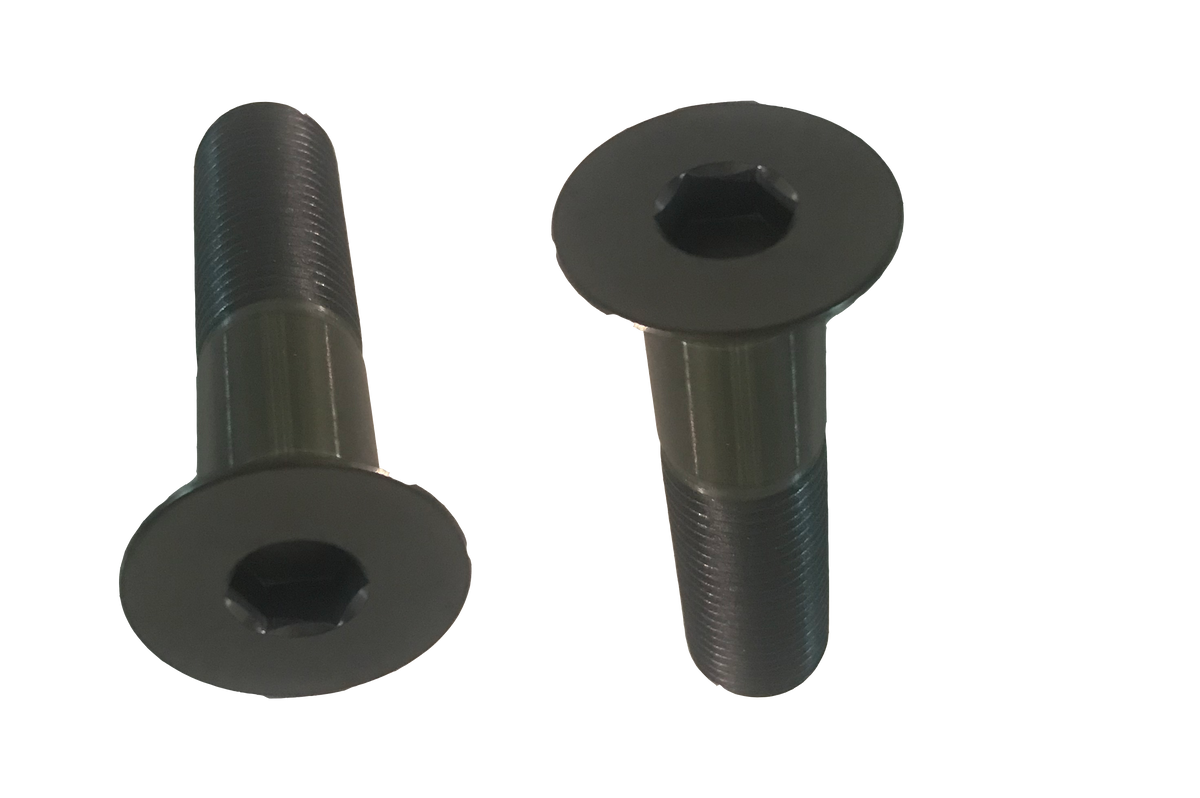 Sprint Car Black Titanium Caliper Bracket Bolts Kreitz Oval Track Parts