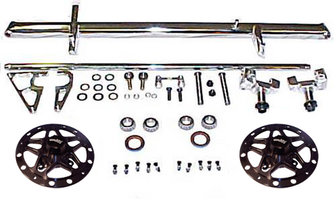 2-1/2" Front Axle Kit - Kreitz Oval Track Parts