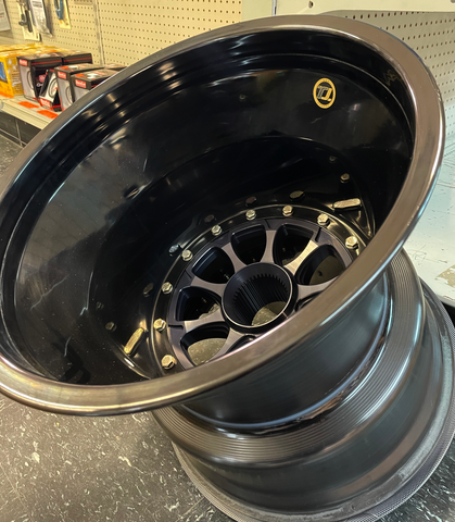 15" TJ Forged Left Rear Wheel - Inside Beadlock - Kreitz Oval Track Parts