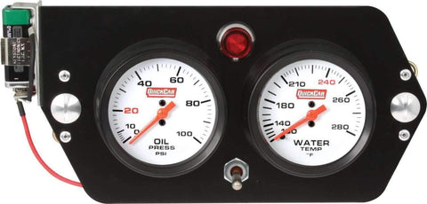 Gauge Panel with Oil Light - Kreitz Oval Track Parts